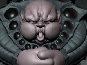 God Hand 3D Print Model