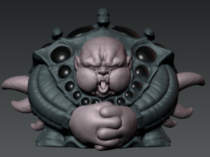 God Hand 3D-Druckmodell