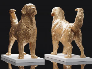 Golden Retriever 3D Print Model