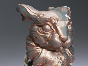 Rabbit Skeleton Art Modello di stampa 3D