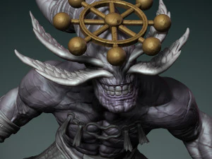 Махорага 3D Принт Модель