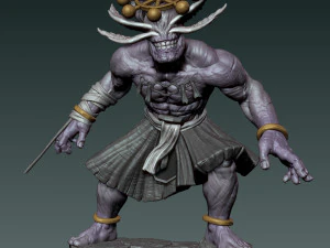 Maharaga Modelo de Impressão 3D
