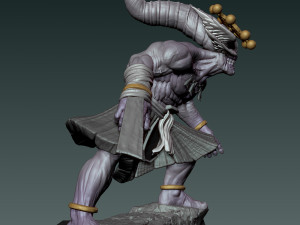 Mahoraga Modelo de Impressão 3D
