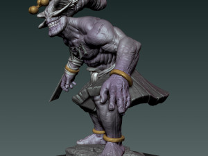 Mahoraga Modelo de Impressão 3D