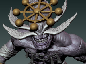 Mahoraga Modelo de Impressão 3D