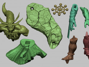 Mahoraga Modelo de Impressão 3D