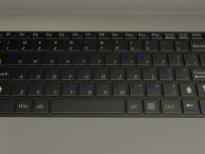 laptop keyboard 3D Model