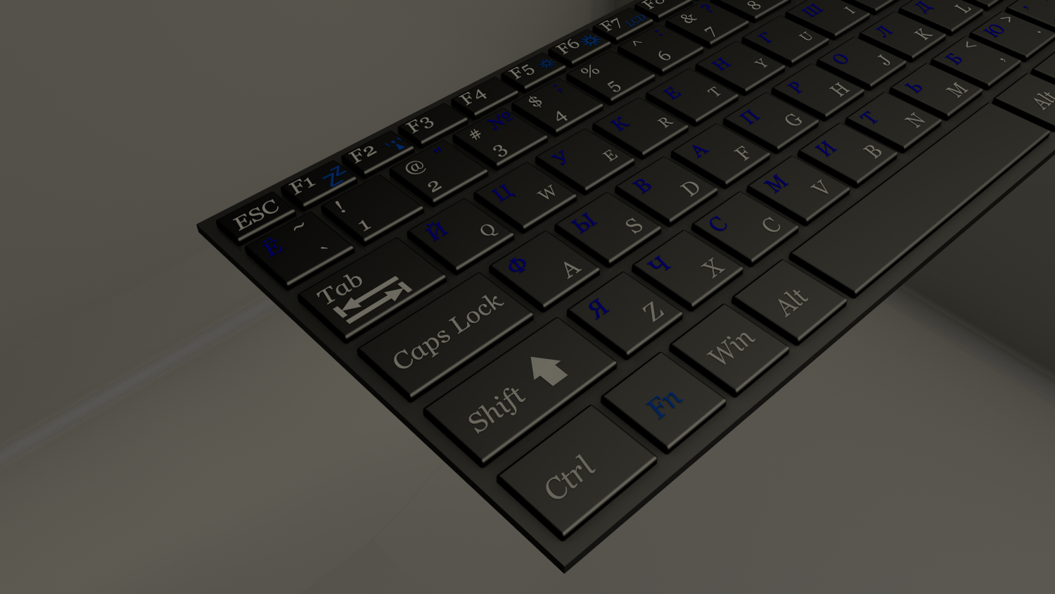 Laptop Keyboard 3d Model In Computer 3dexport