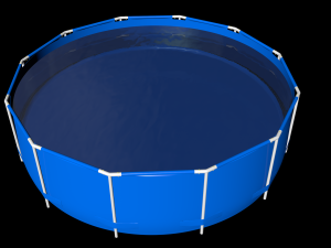 swimming pool 3D 모델