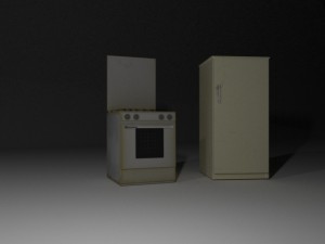 pack of soviet furnitur Model 3D