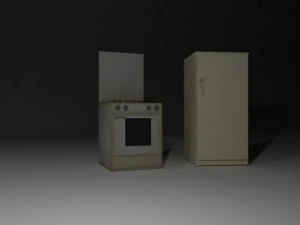 pack of soviet furnitur 3D Model