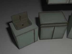 pack of soviet furnitur 3D Model