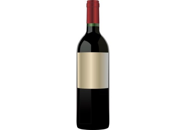 wine bottle 3Dモデル .c4d .max .obj .3ds .fbx .stl .blend