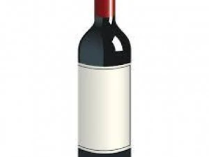 wine bottle 3D Model