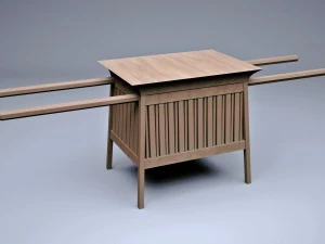 ancient egyptian chest 3D Model