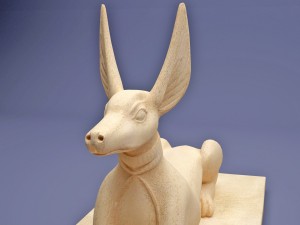 egyptian anubis statue 3D Model