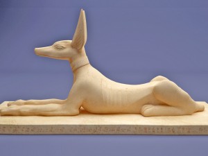 egyptian anubis statue 3D Model