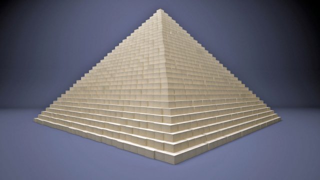 the great pyramid of egypt Model 3D .c4d .max .obj .3ds .fbx .stl .blend 