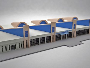 marsa alam airport terminal building 3D 모델
