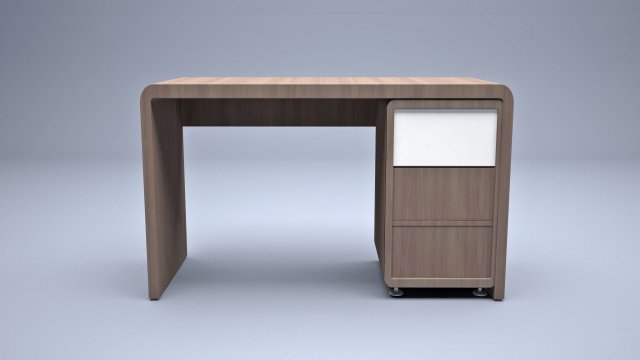 modern desk Modèle 3D .c4d .max .obj .3ds .fbx .stl .blend 