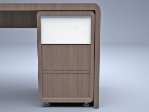 modern desk Modèle 3D