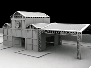 hangar 3D Model