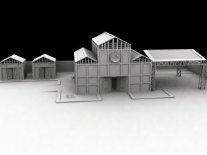 hangar 3D Model