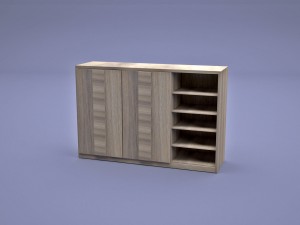 shoe storage Modèle 3D