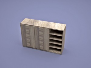 shoe storage Modèle 3D