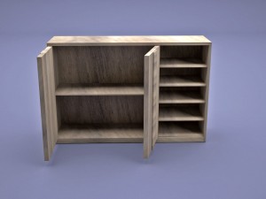 shoe storage Modèle 3D