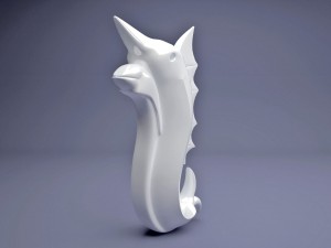 fish statue 3D Model