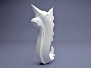 fish statue 3D Model