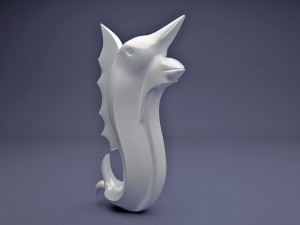 fish statue 3D Model