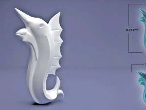 fish statue print 3D Print Model