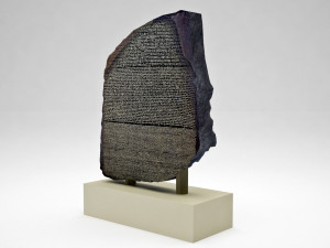 egyptian rosetta stone 3Dモデル