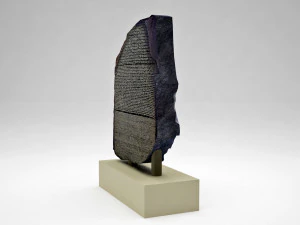 egyptian rosetta stone 3D Model