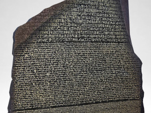 egyptian rosetta stone 3Dモデル