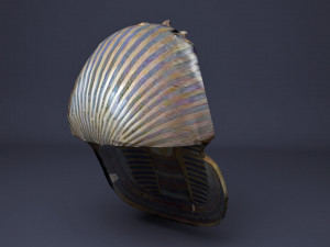 Egyptian king tutankhamun golden mask 3D Model
