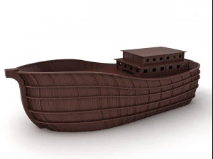 noah ark 3D Model