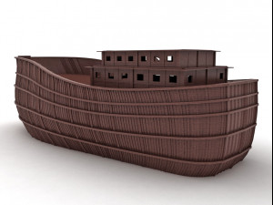 noah ark 3D 模型