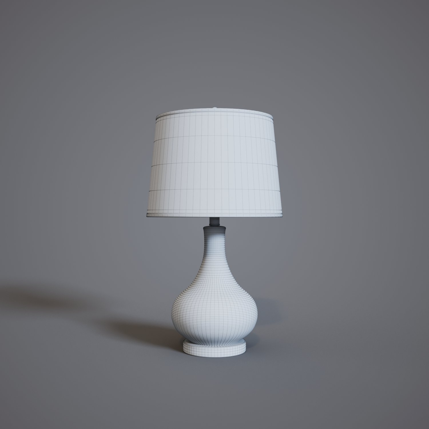 Lamp 3d model. Fendi Heron 2022.1 Table Lamp.