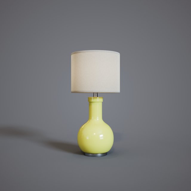 jv01 07 table lamp 3D 模型 .c4d .max .obj .3ds .fbx .stl .blend 