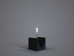 jv01 12 table lamp Modèle 3D