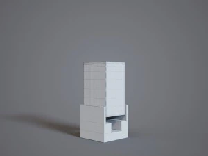 jv01 12 table lamp 3D Model