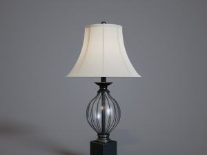 jv01 14 table lamp 3D Model