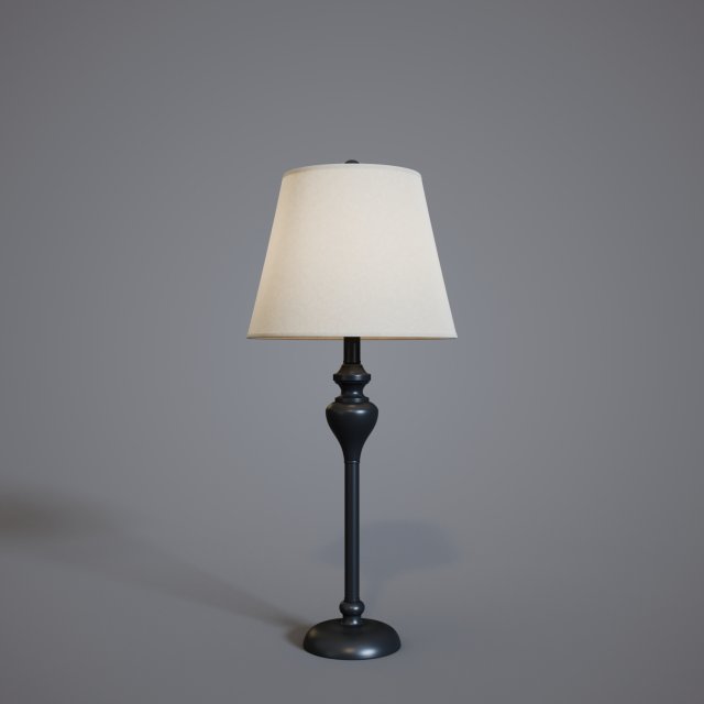 jv01 16 table lamp 3D Model .c4d .max .obj .3ds .fbx .stl .blend