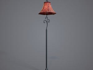 jv01 25 floor lamp 3D Model