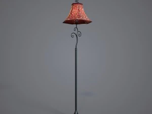 jv01 25 플로어 램프 3D 모델