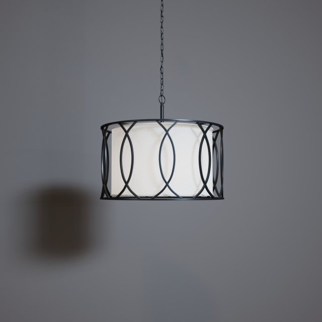 jv01 32 ceiling lamp 3D Модель .c4d .max .obj .3ds .fbx .stl .blend 