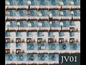 jv01 collection lamps 3D 模型